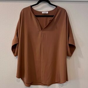 Zenana NWOT Camel Blouse - 3x